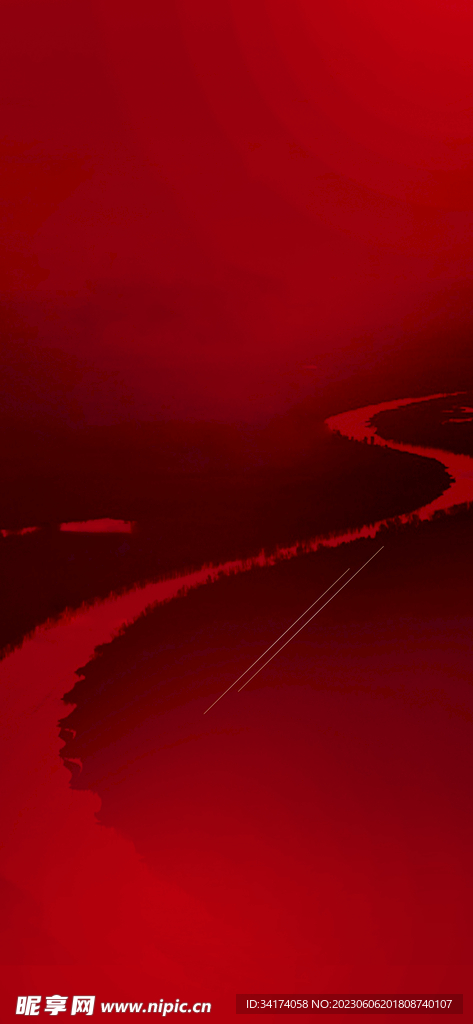 红色背景