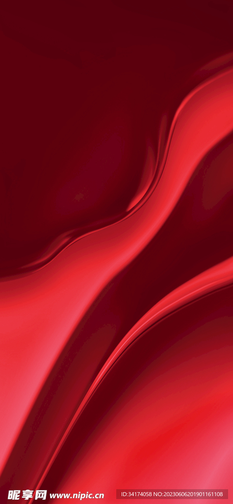 红色背景