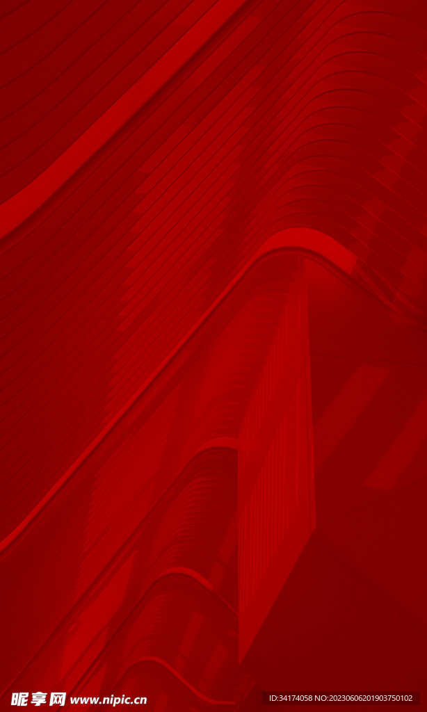红色背景