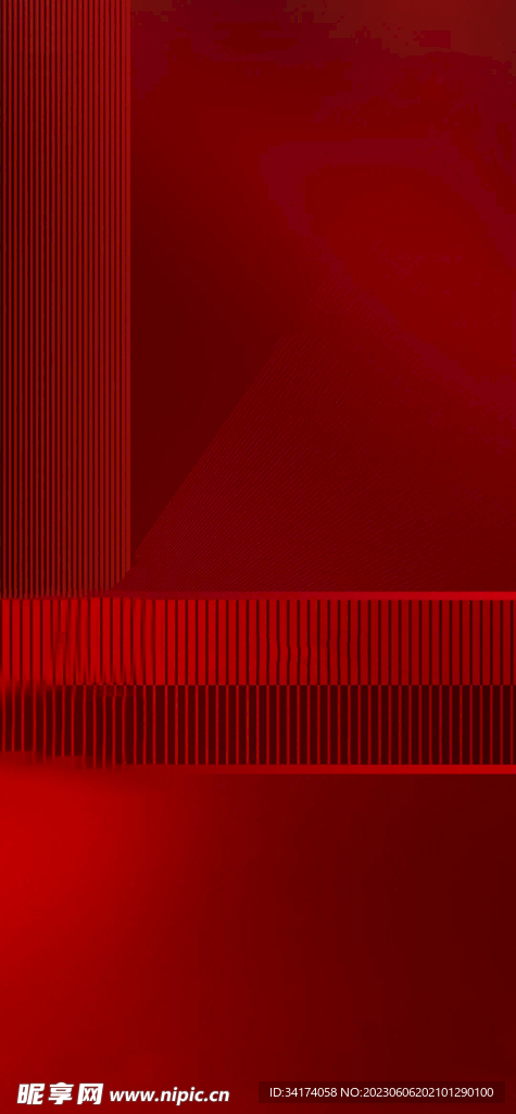 红色背景