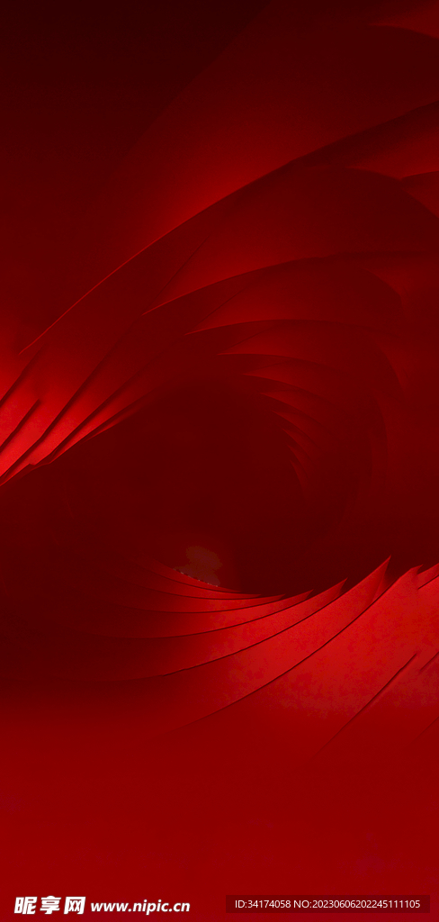 红色背景