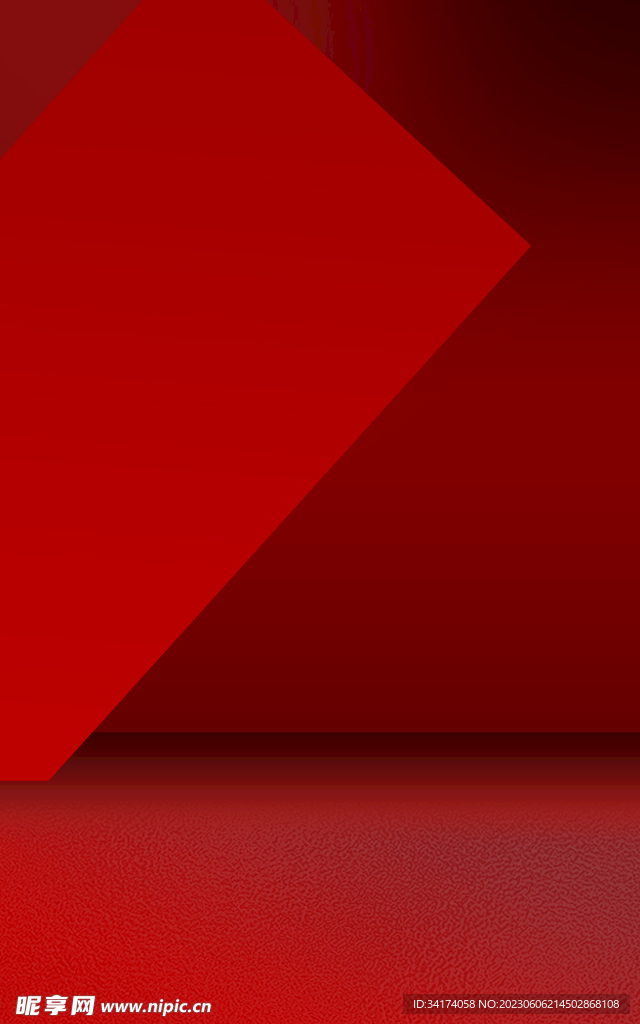 红色背景