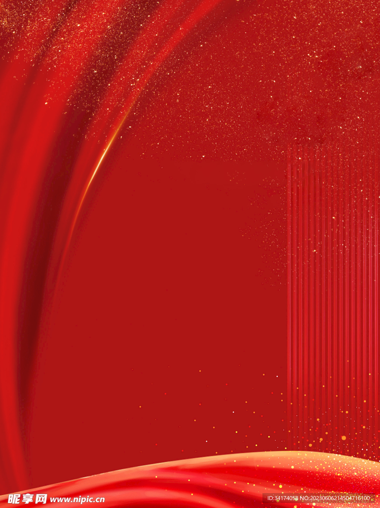 红色背景