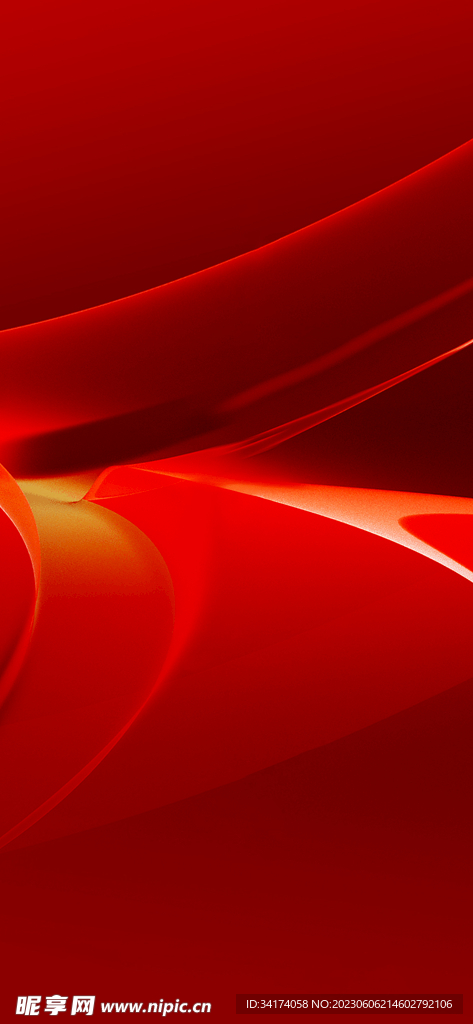 红色背景