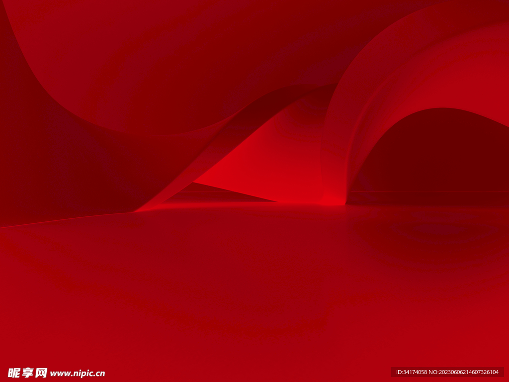 红色背景