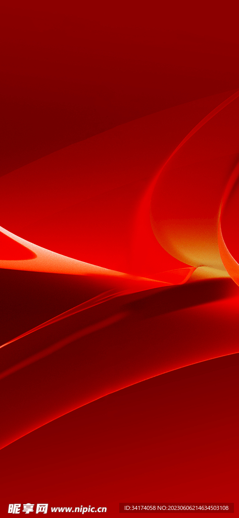 红色背景