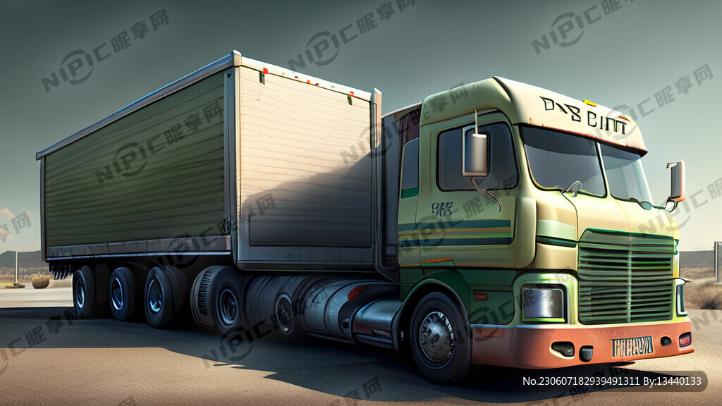 卡车左侧盲区有车