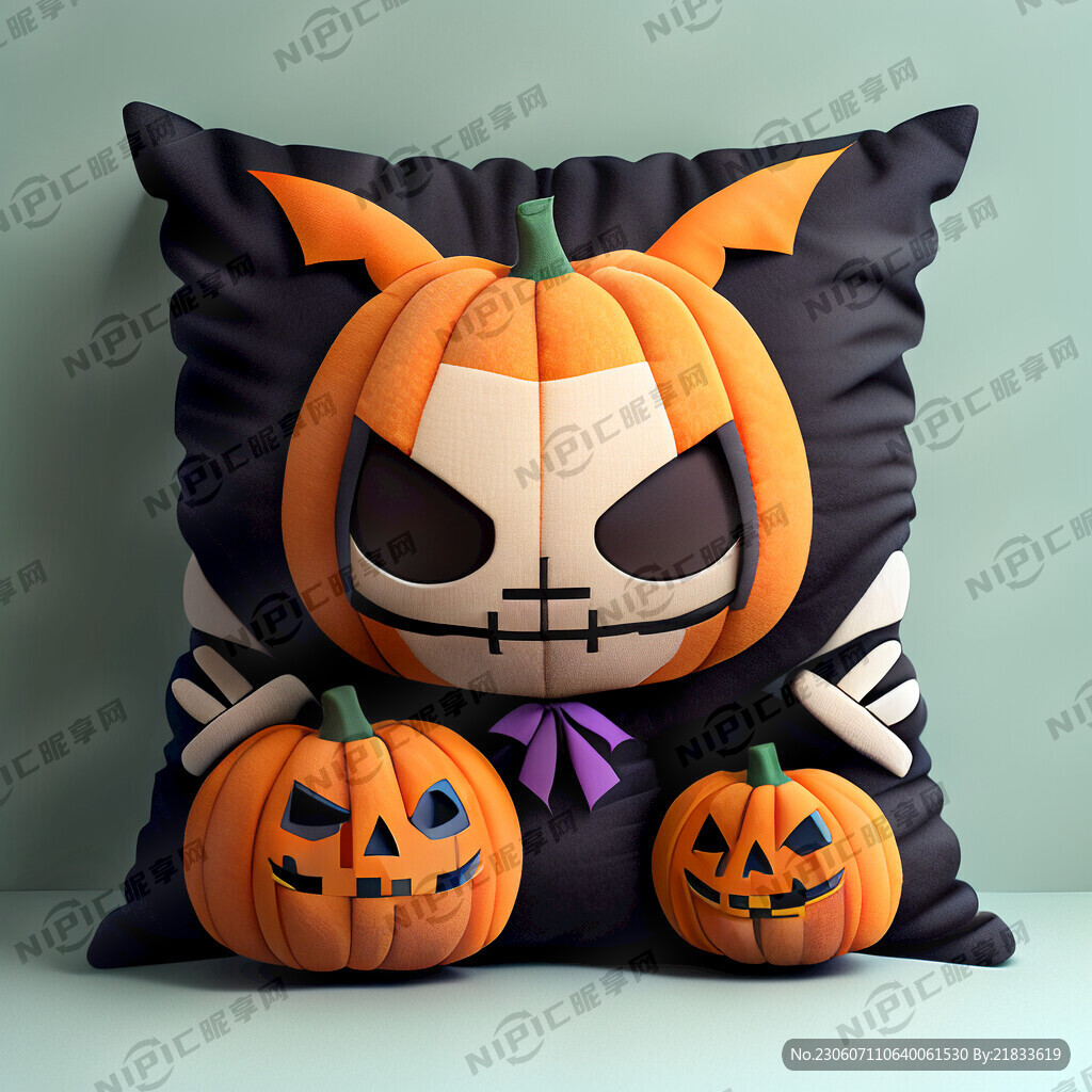万圣节的公仔或者抱枕
