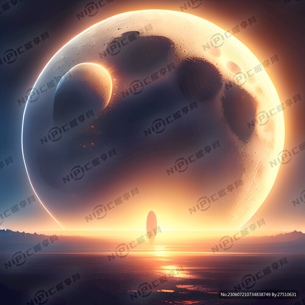 月亮 完美光影 超高清