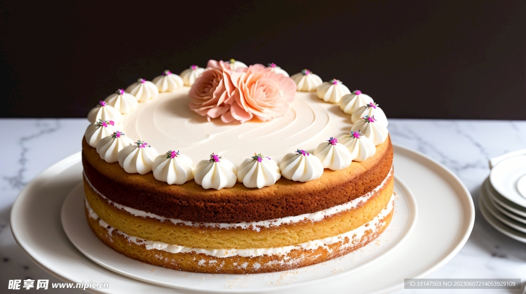 蛋糕美食甜品摄影图片餐饮奶油