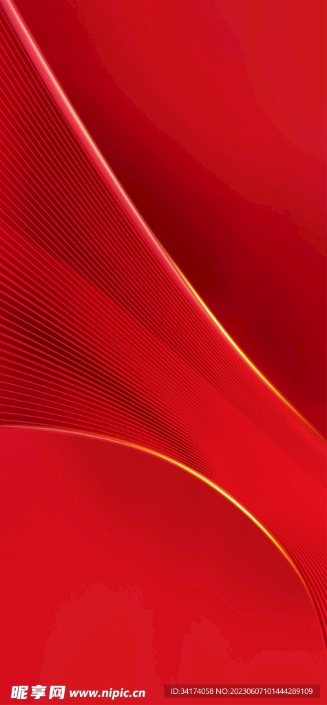 红色背景
