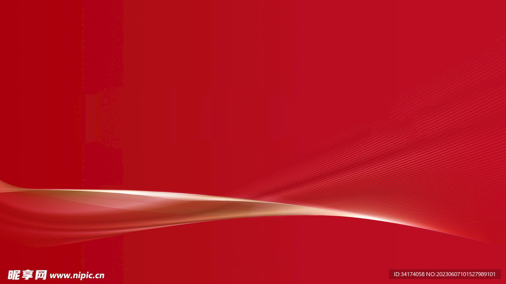 红色背景