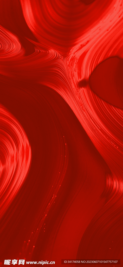 红色背景