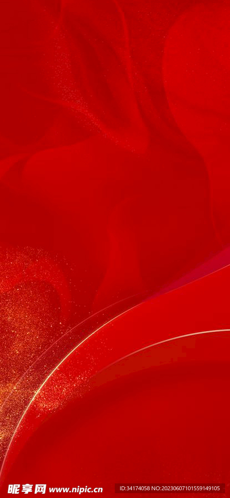 红色背景