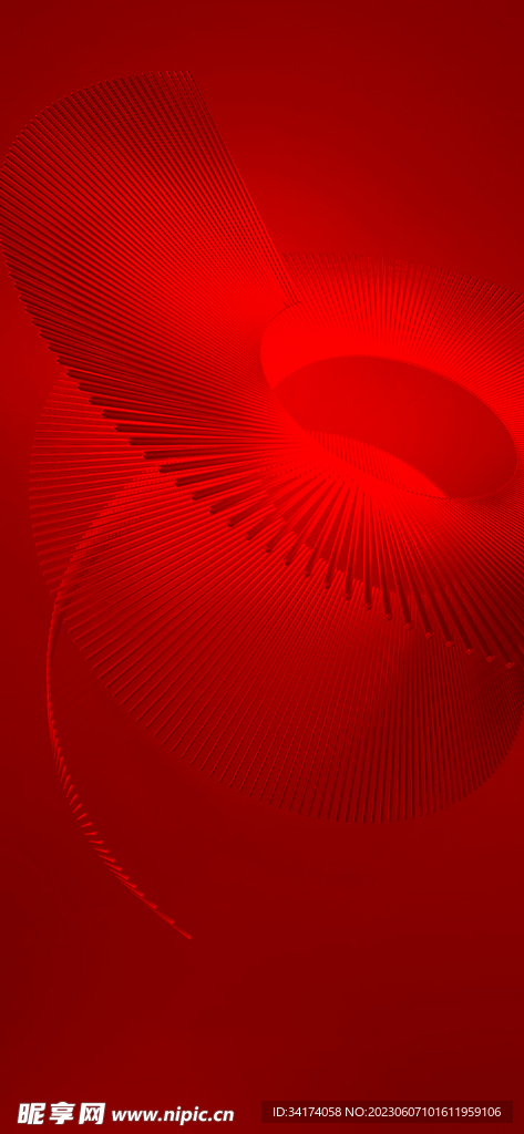 红色背景
