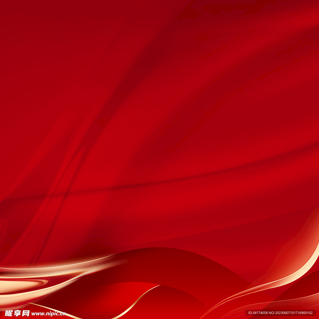 红色背景