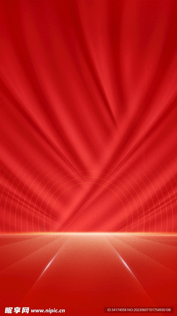 红色背景