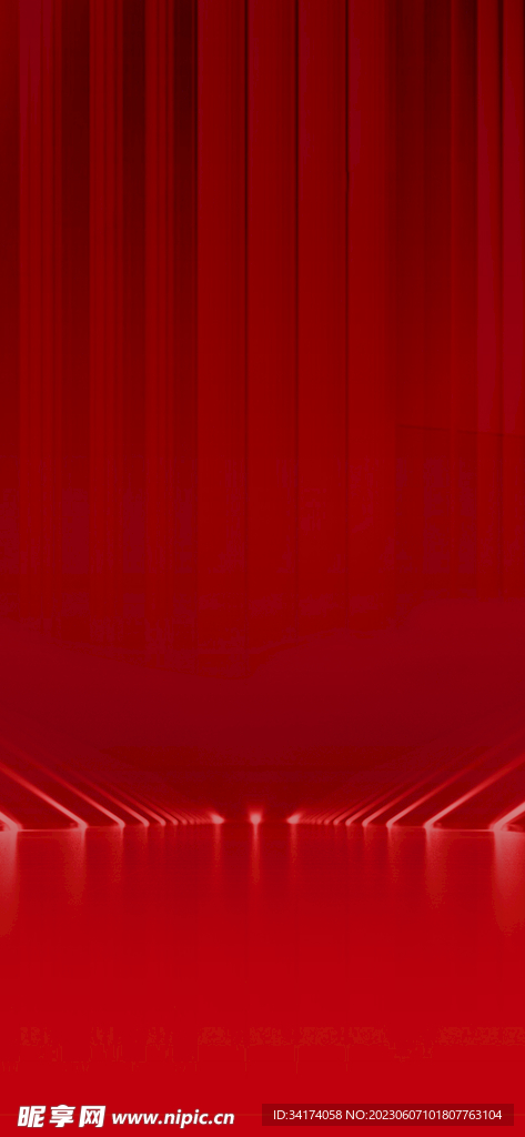 红色背景