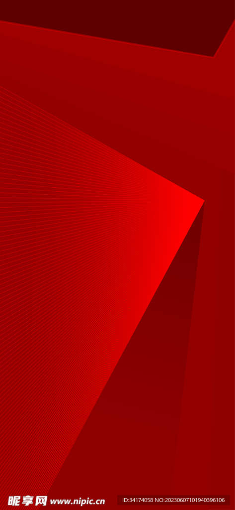 红色背景