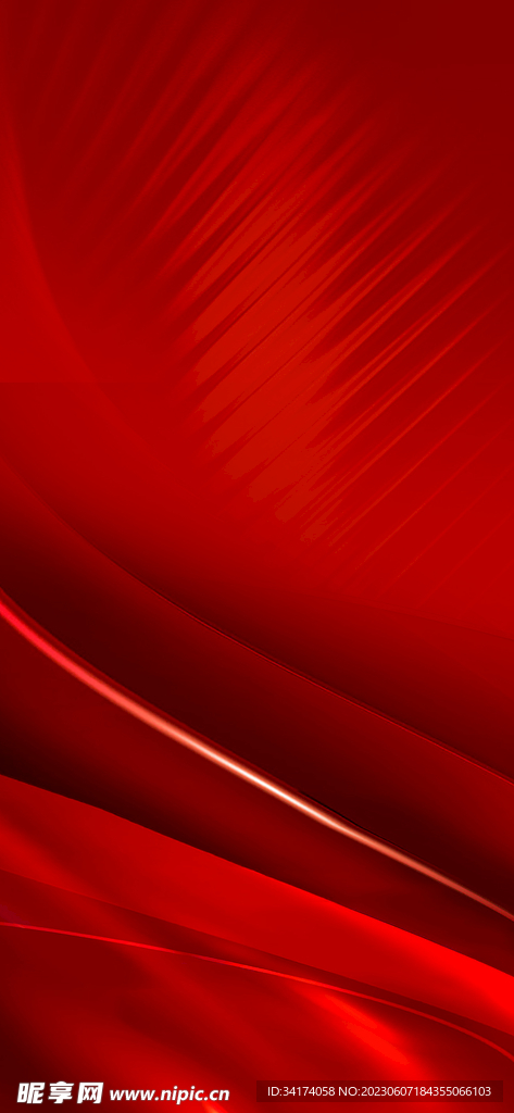红色背景