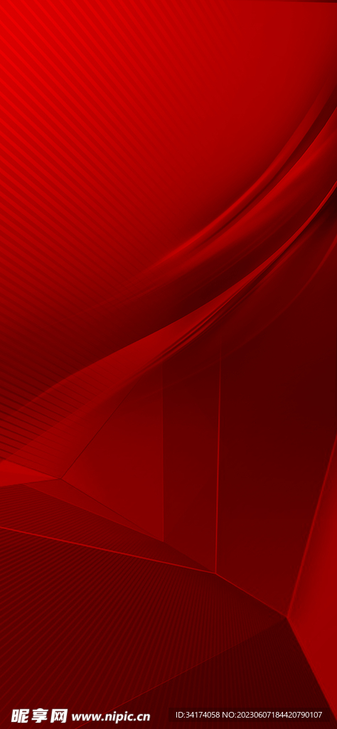 红色背景
