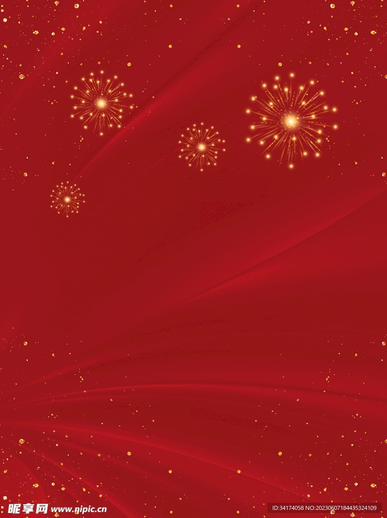 红色背景