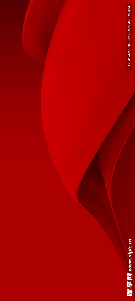 红色背景