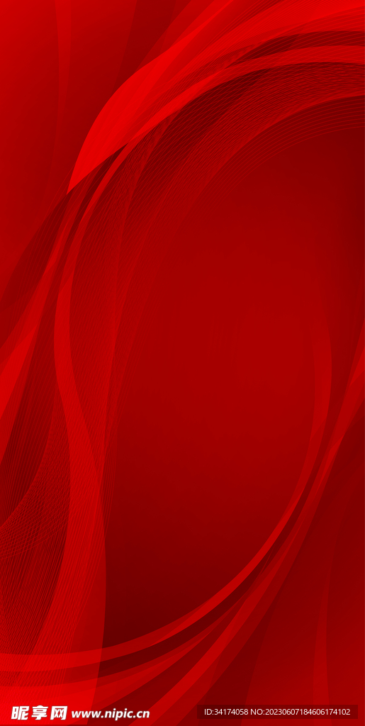 红色背景