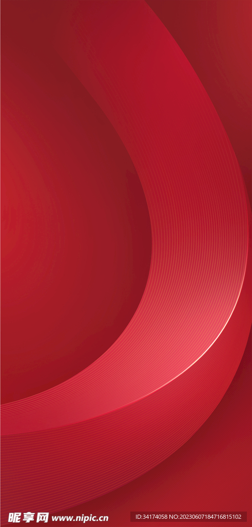 红色背景