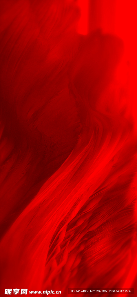 红色背景