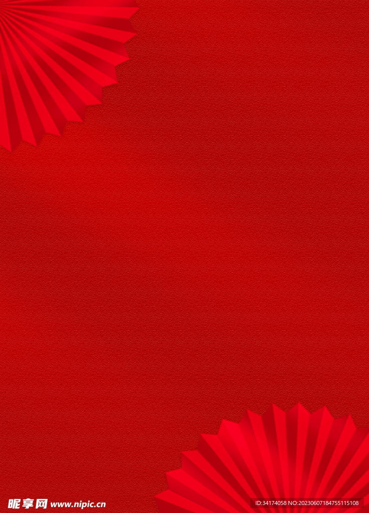 红色背景