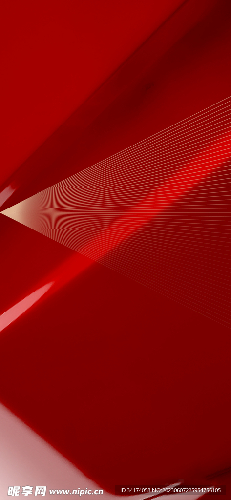 红色背景