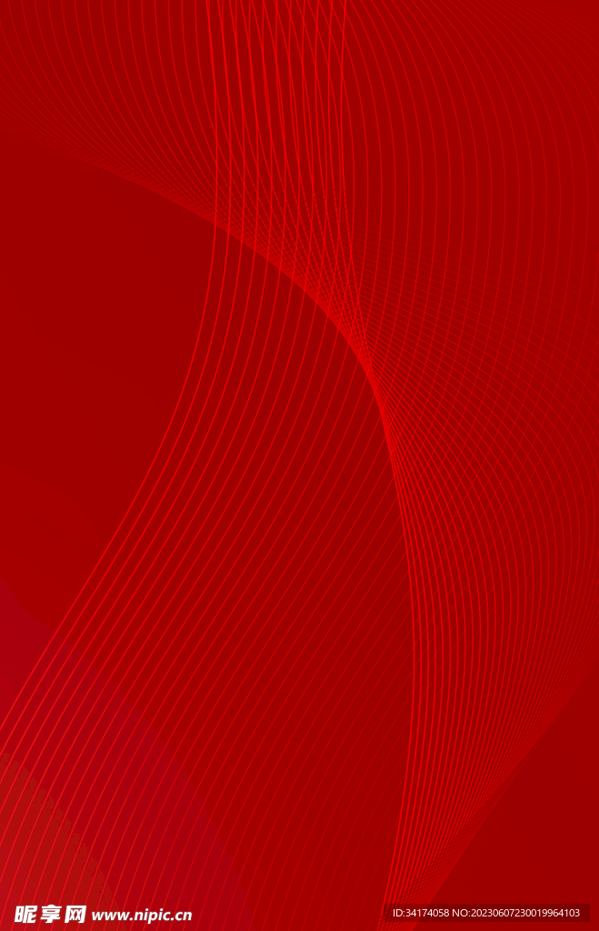 红色背景