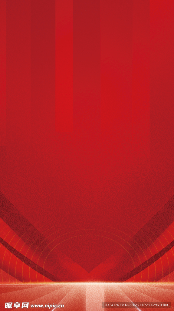 红色背景