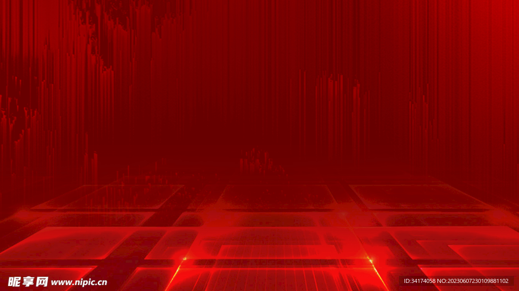 红色背景
