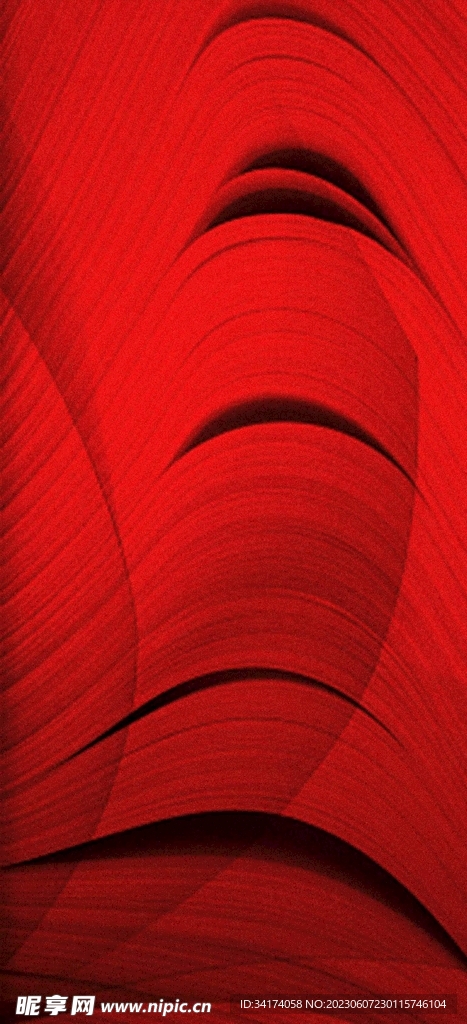 红色背景