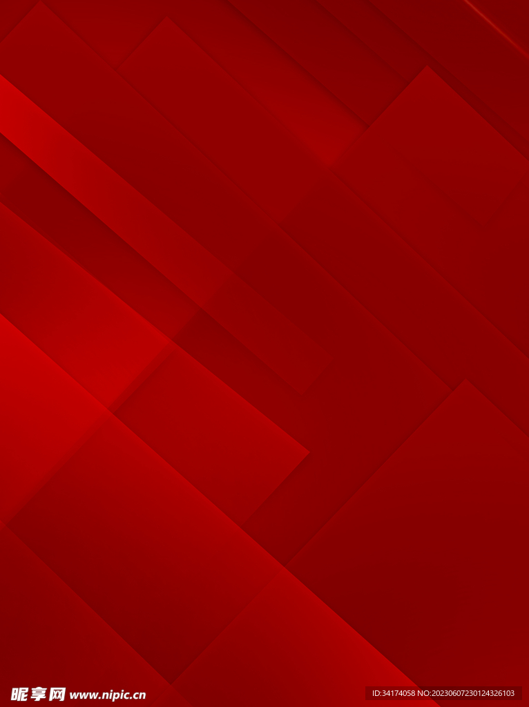 红色背景