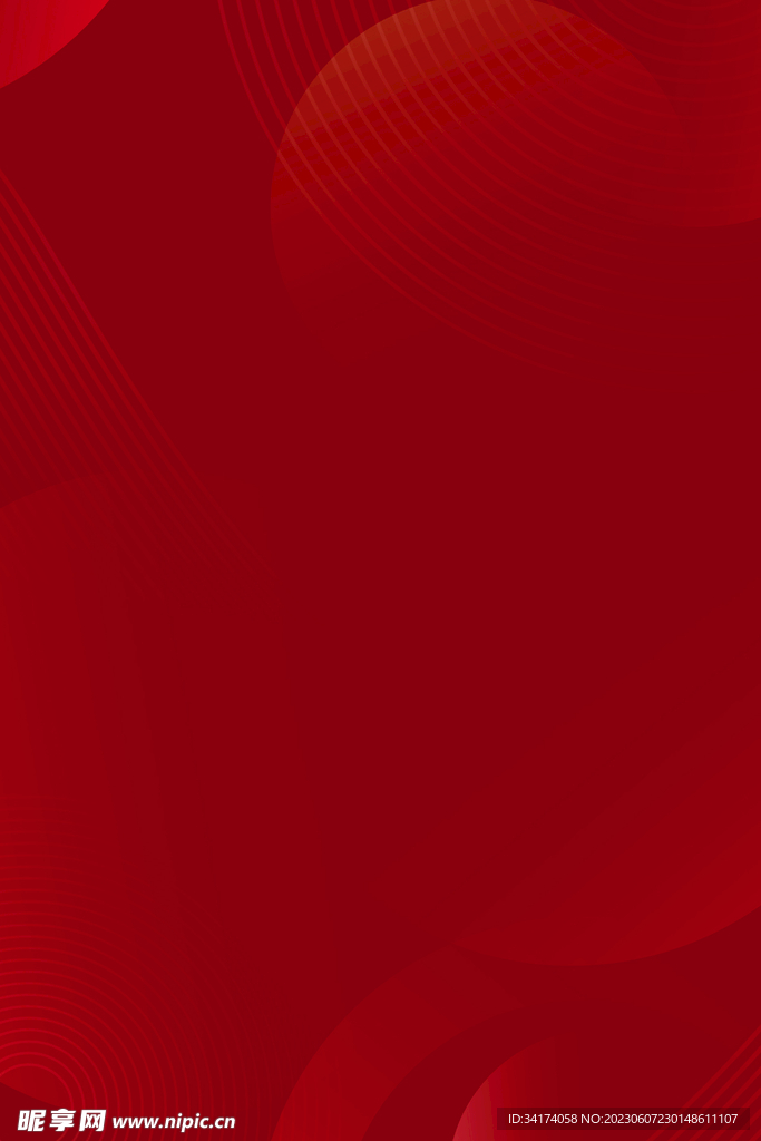 红色背景