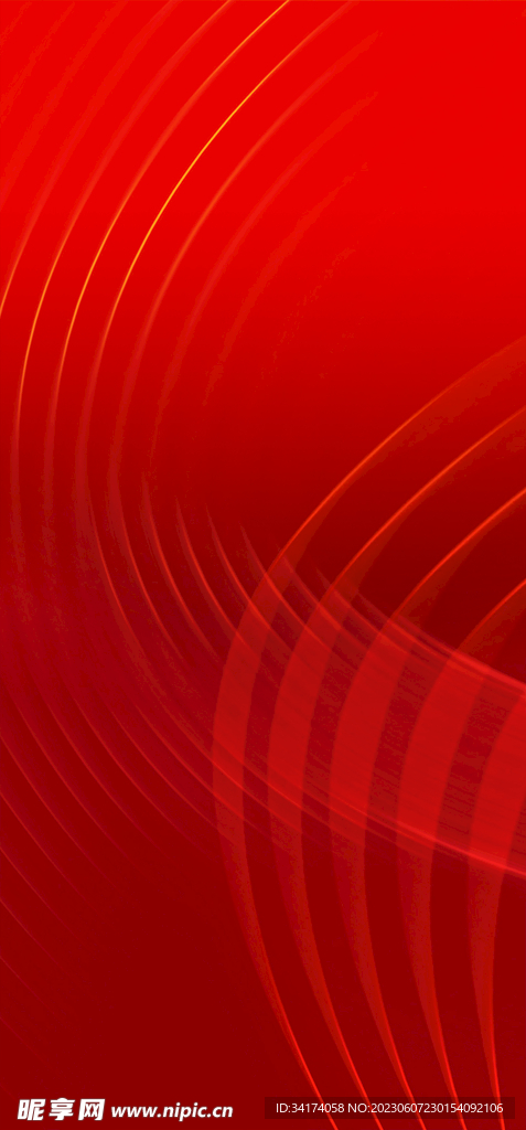 红色背景