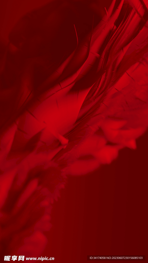 红色背景