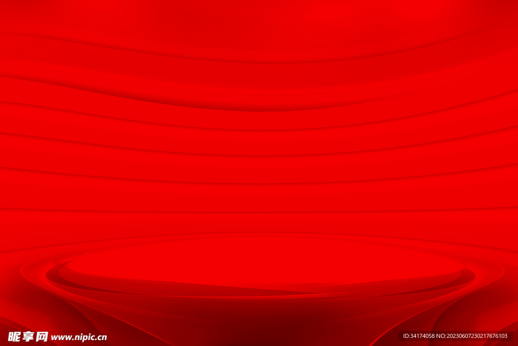 红色背景