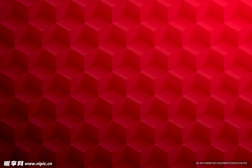 红色背景