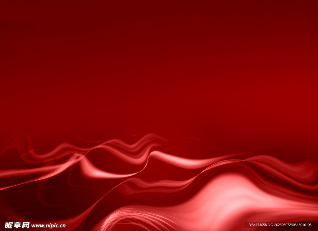 红色背景