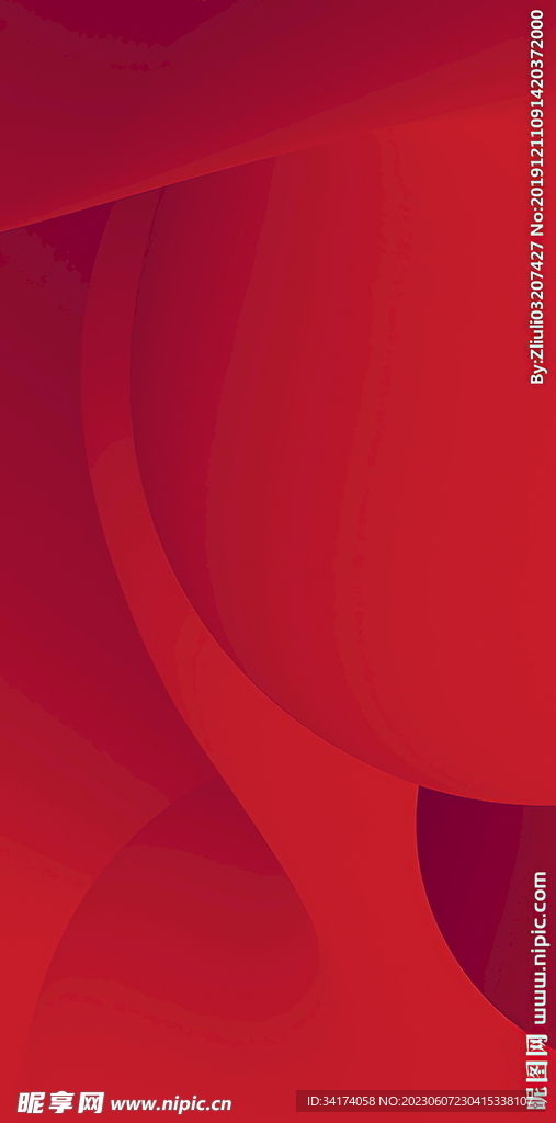 红色背景