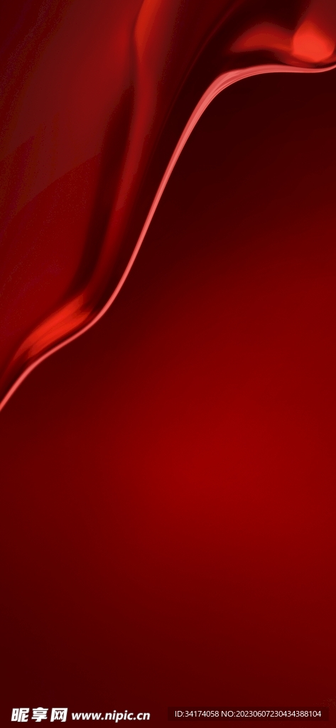 红色背景