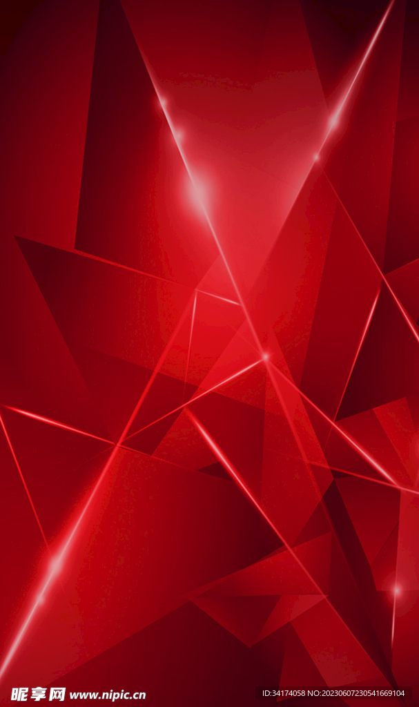 红色背景