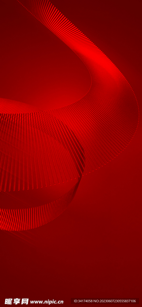 红色背景