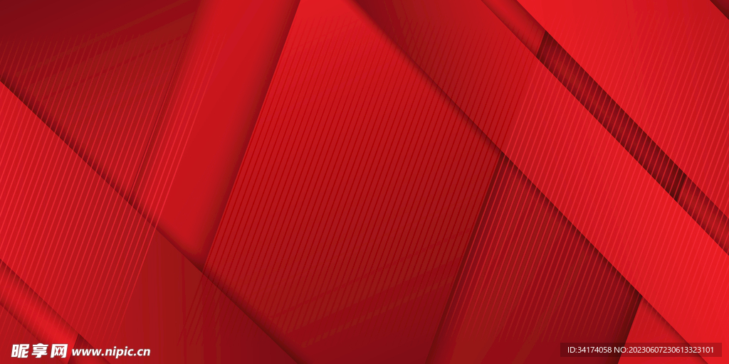 红色背景