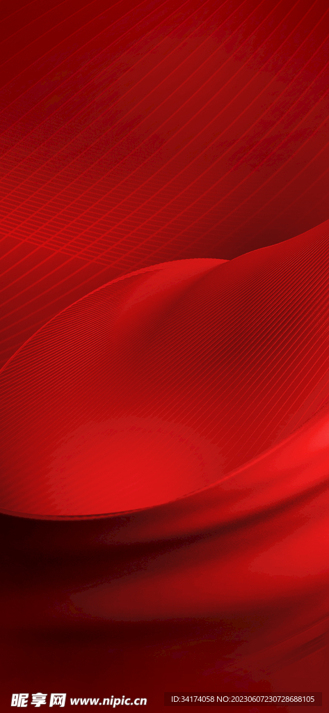 红色背景