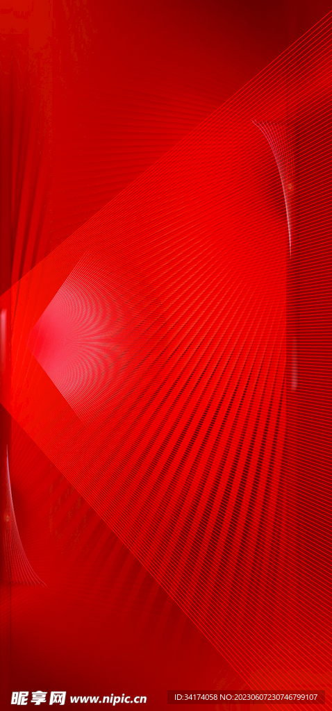 红色背景